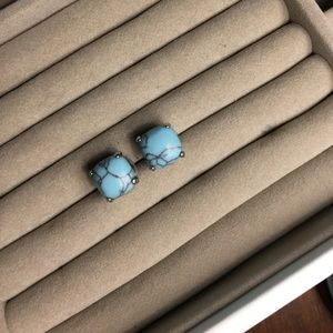 Real Turquoise Studs